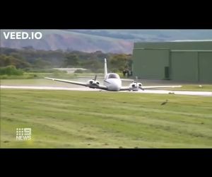 فرود ایمن هواپیمای سبک بدون ارابه فرود 