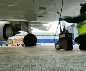 تایم لپس سرویس کردن هیدرولیک ایرباس A321 neo