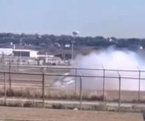 سقوط یک فروند F35 نیروی دریایی آمریکا