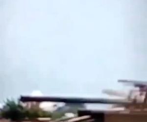 لحظه سقوط بوئینگ۷۸۷ ایرایندیا