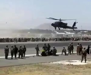 حوه پاکسازی مسیر برای پرواز هواپیما در فرودگاه کابل