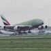 اولین تیک‌آف آخرین ایرباس A380 تولید شده توسط ایرباس
