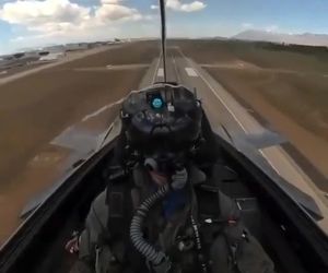 جنگنده F35 و افزایش ارتفاع خارق‌العاده از دو زاویه 