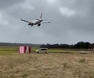 چالش فرود ایرباس A220 ایر فرانس در نانت