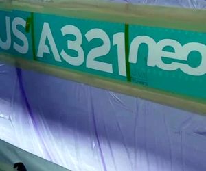 تیزر ایرباس از روند ساخت اولین A321LR جت بلو