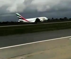 فرود سوپر جامبو از پنجره ۷۳۷ ساوت وست