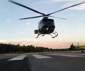 اسلوموشن low pass هلیکوپتر