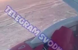 جدا شدن کاول فن سوخوی سوپرجت و فرود اضطراری