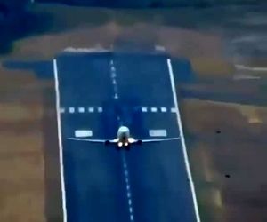 تیک‌آف از نمایی بسیار زیبا 
