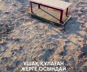 احداث یادبود سقوط هواپیمای AZAL در قزاقستان به ابتکار مردم محلی

