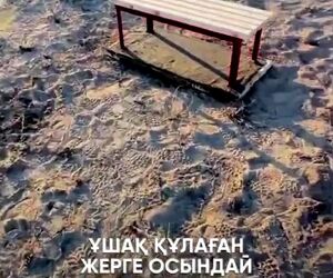 احداث یادبود سقوط هواپیمای AZAL در قزاقستان به ابتکار مردم محلی

