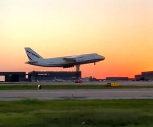 تیک‌آف دیدنی آنتونف ۱۲۴
