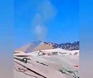 جدیدترین تصاویر از محل سقوط هواپیما در بدخشان افغانستان
