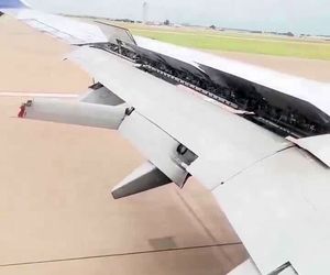 شکستن فلپ بال بویینگ ۷۳۷ دلتا حین پرواز