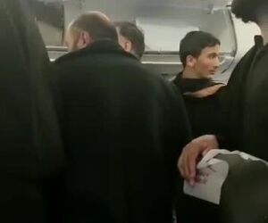 درگیری در پرواز نجف به تهران قشم ایر