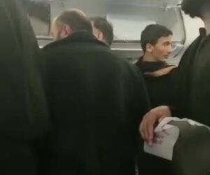 درگیری در پرواز نجف به تهران قشم ایر