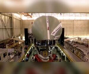 ویدیویی از اتصال در قسمت بار Beluga XL 