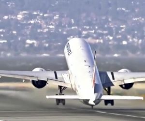 تیک‌آف تریپل سون ایرفرانس از فرودگاه بین‌المللی سان فرانسیسکو