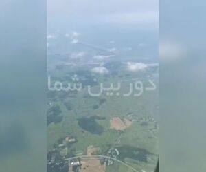 پرواز برفراز بوستون ایالات متحده آمریکا با هواپیمایی قطر