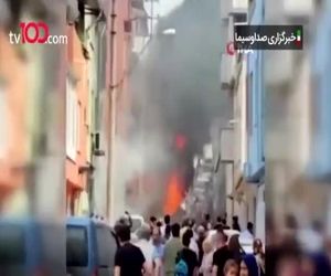 ویدیویی دیگر از لحظه سقوط هواپیمای آموزشی در ترکیه 