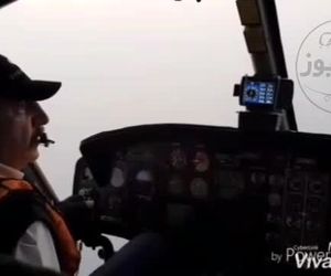 پرواز IFR با هلیکوپتر روی دریا توسط کاپیتان نیری و کاپیتان وطن دوست 