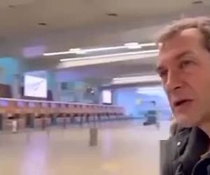 فرودگاه خالی از مسافر مسکو بعد از تحریم های اروپا و آمریکا