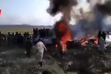 سقوط جنگنده هندی در کشمیر