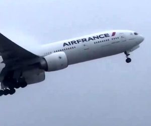 تیک‌آف بویینگ ۷۷۷ ایرفرانس از فرودگاه بین‌الللی لس‌آنجلس LAX 