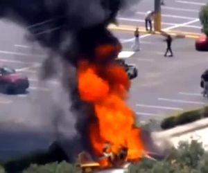 سقوط یک فروند پایپر در هالیوود 