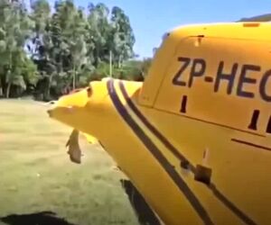 سقوط هلیکوپتر EC120 در باشگاه ساجونیا پاراگوئه