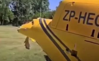 سقوط هلیکوپتر EC120 در باشگاه ساجونیا پاراگوئه