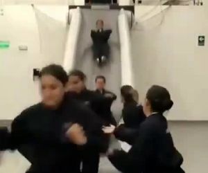 آموزش نحوه تخلیه اضطراری مسافران