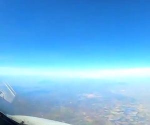 تایم لپسی زیبا از پروازی کوتاه 