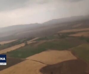 نجات مادر باردار ماهنشانی توسط بالگرد امداد