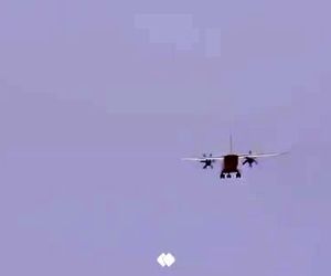 تصاویری از پرواز هواپیمای ترابری سیمرغ