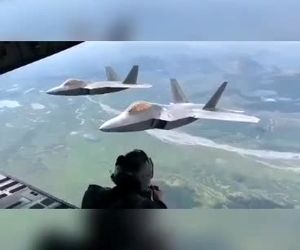 تصویر برداری هوایی از رپتور 