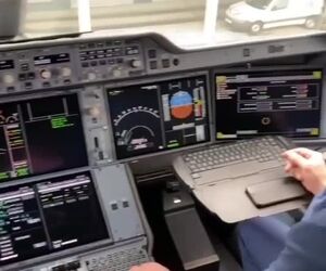 به کاکپیت ایرباس A350 خوش آمدید