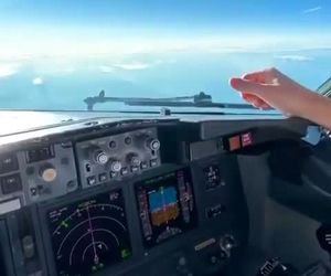 منظره دلربا در حین کار 