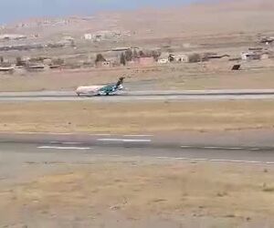 مانور عملیات زمستانی فرودگاه تبریز برگزار شد