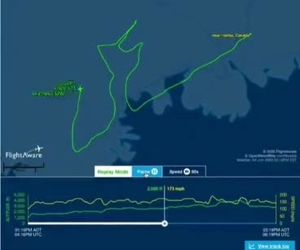 ابتکار خلبان کانادایی برای یادبود «جورج فلوید»